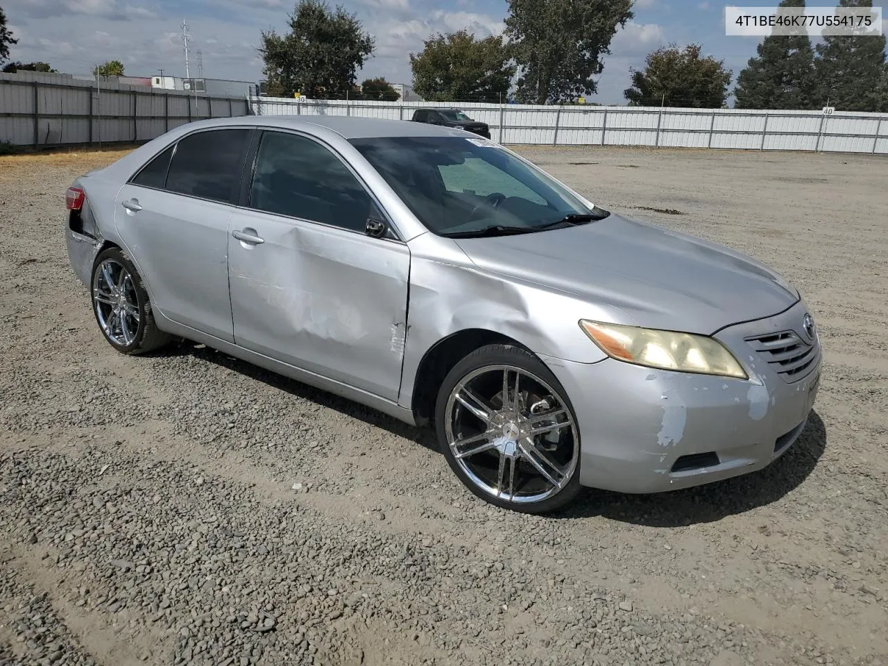 2007 Toyota Camry Ce VIN: 4T1BE46K77U554175 Lot: 71965954