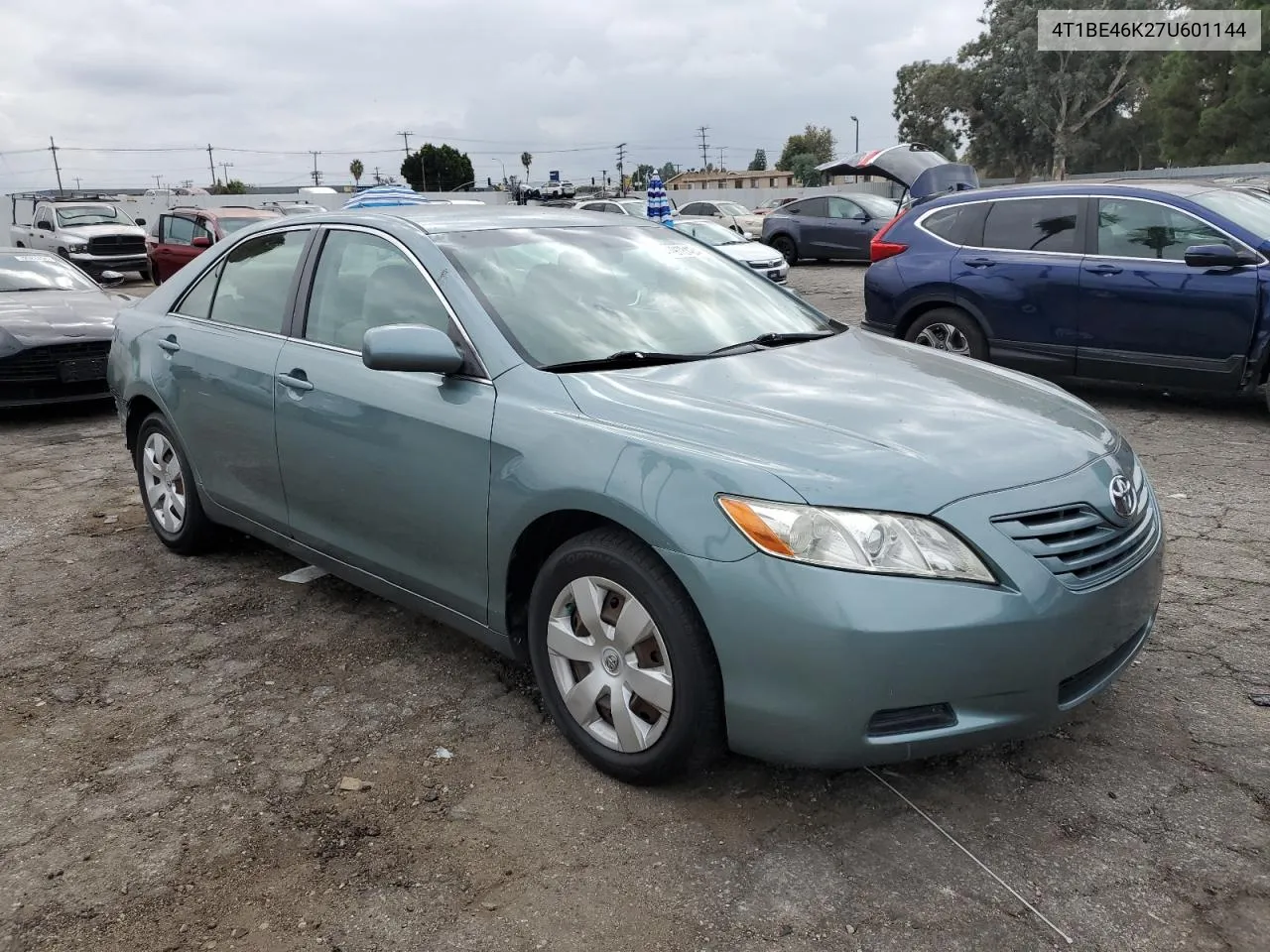 2007 Toyota Camry Ce VIN: 4T1BE46K27U601144 Lot: 71978424