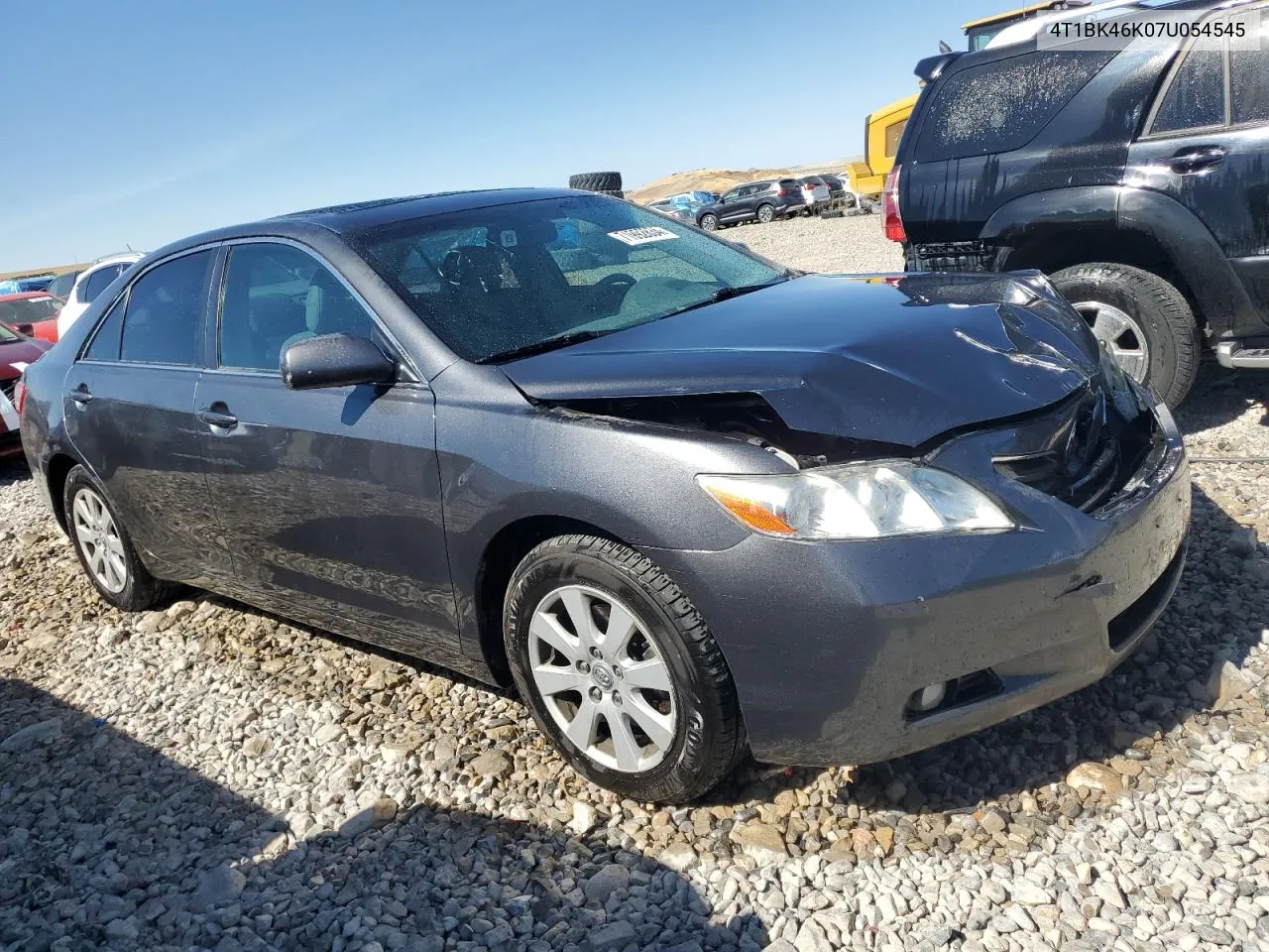 2007 Toyota Camry Le VIN: 4T1BK46K07U054545 Lot: 71992834