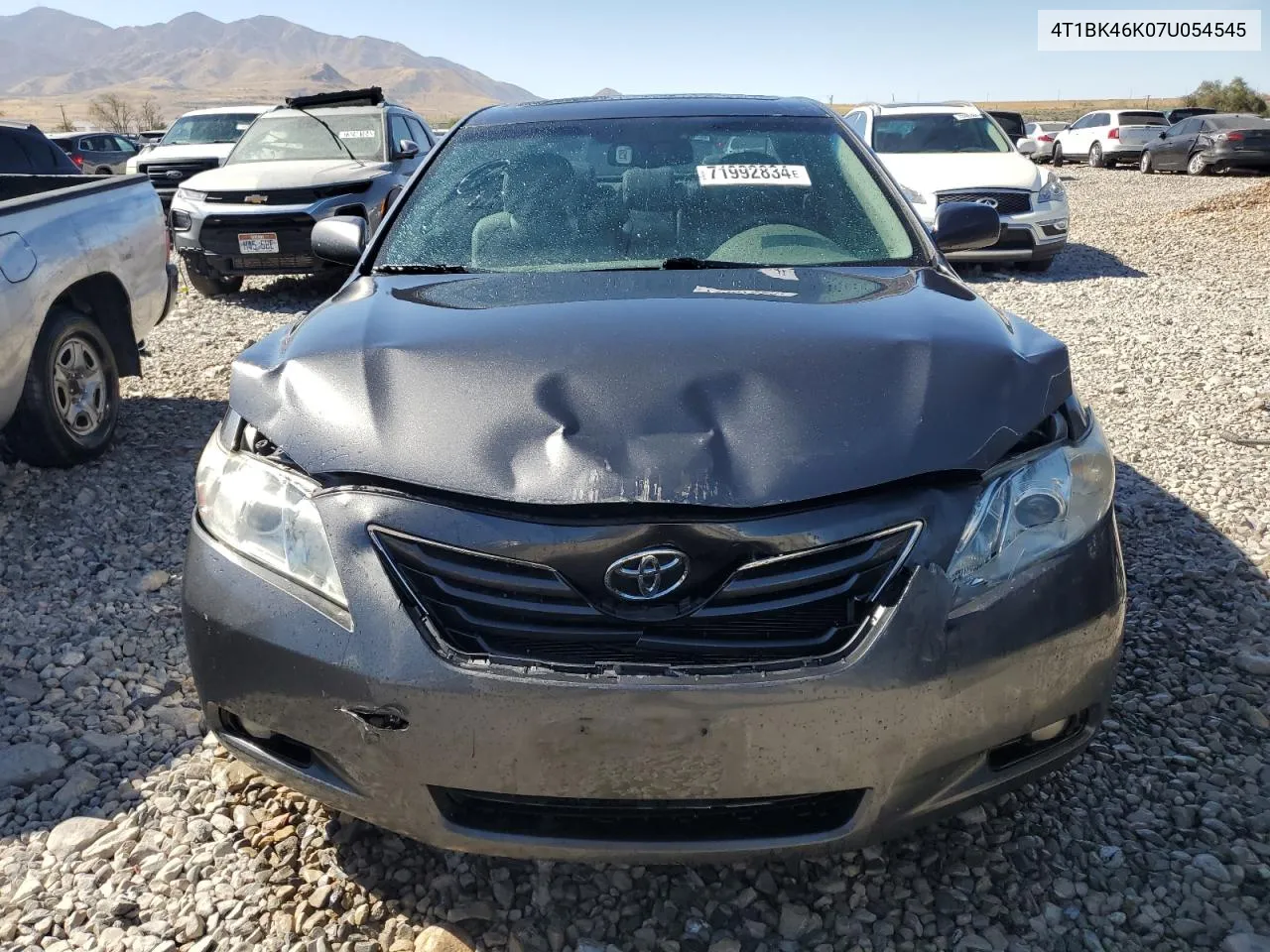 2007 Toyota Camry Le VIN: 4T1BK46K07U054545 Lot: 71992834