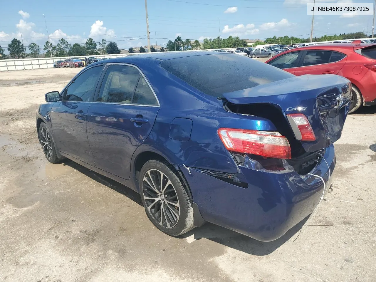 2007 Toyota Camry Ce VIN: JTNBE46K373087925 Lot: 72022684