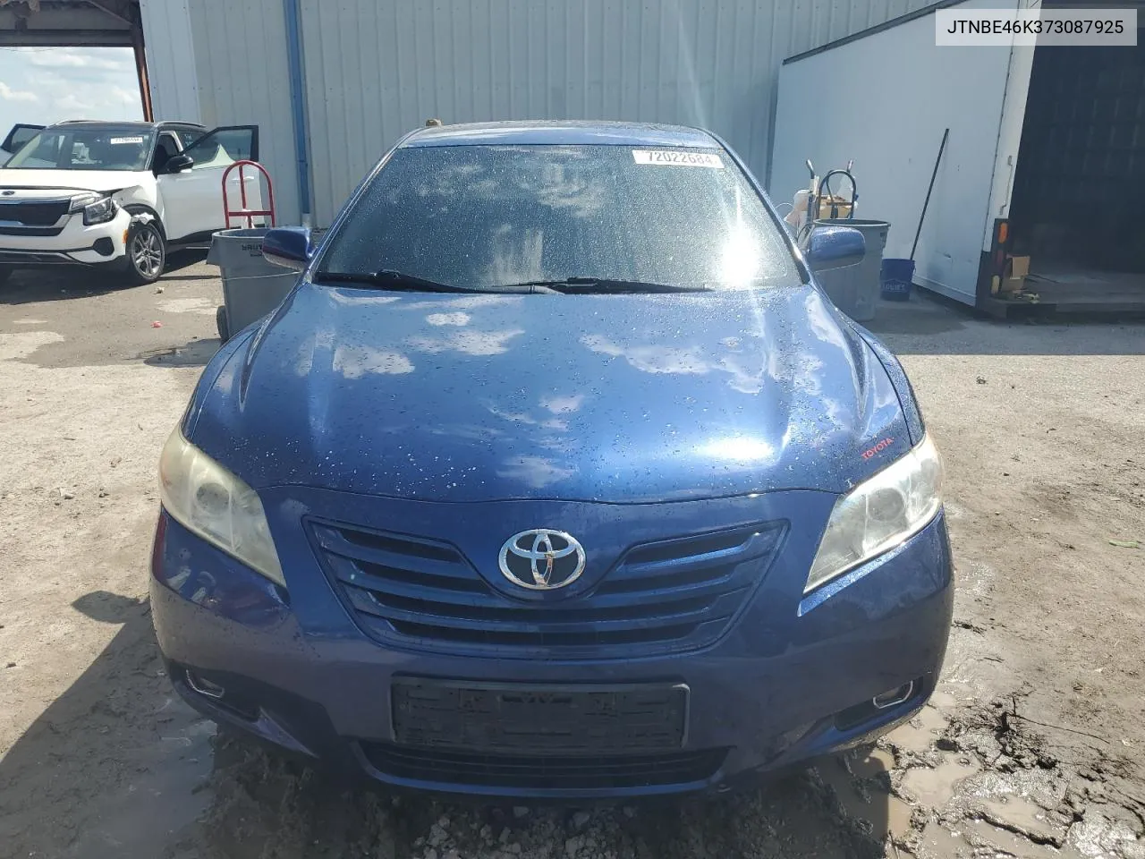 2007 Toyota Camry Ce VIN: JTNBE46K373087925 Lot: 72022684