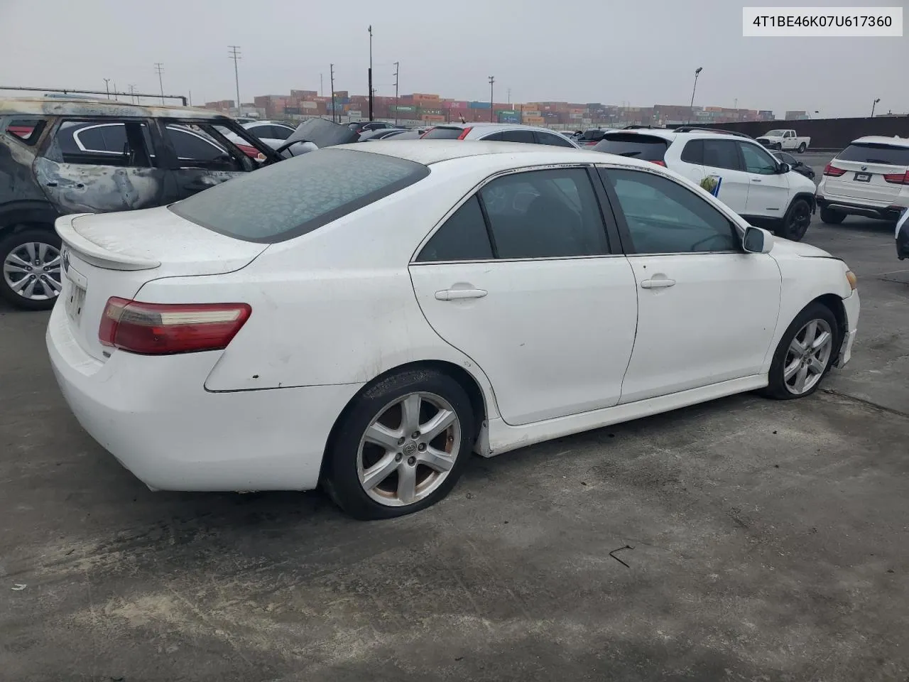 2007 Toyota Camry Ce VIN: 4T1BE46K07U617360 Lot: 72087854