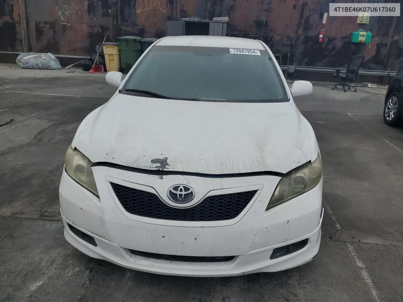 4T1BE46K07U617360 2007 Toyota Camry Ce