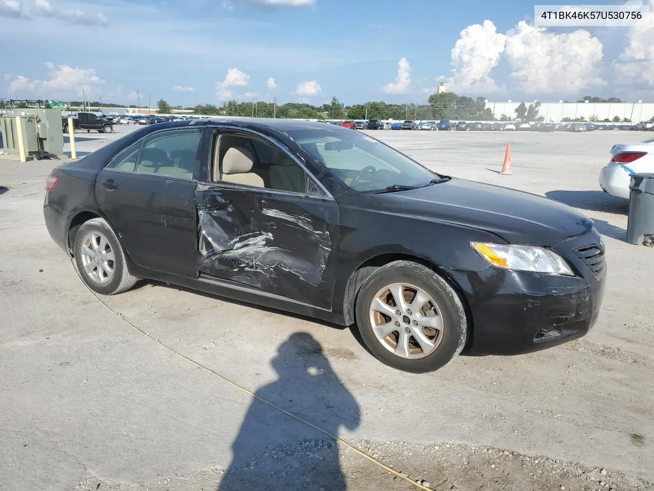 2007 Toyota Camry Le VIN: 4T1BK46K57U530756 Lot: 72095604