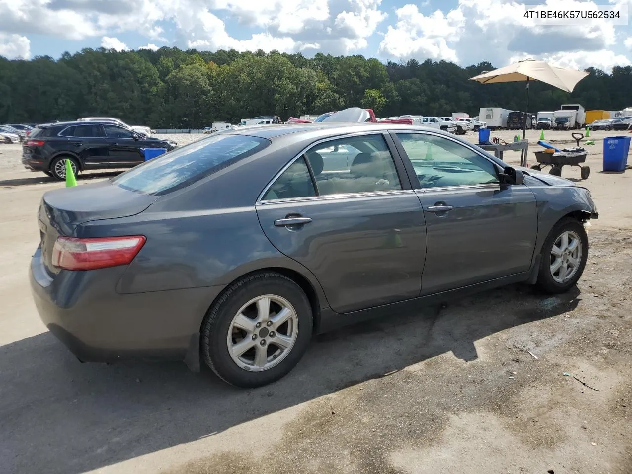 2007 Toyota Camry Ce VIN: 4T1BE46K57U562534 Lot: 72152494