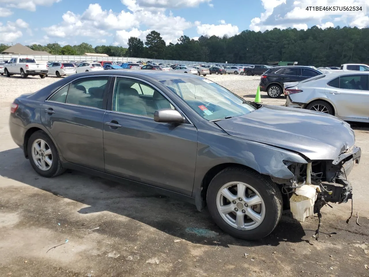 4T1BE46K57U562534 2007 Toyota Camry Ce