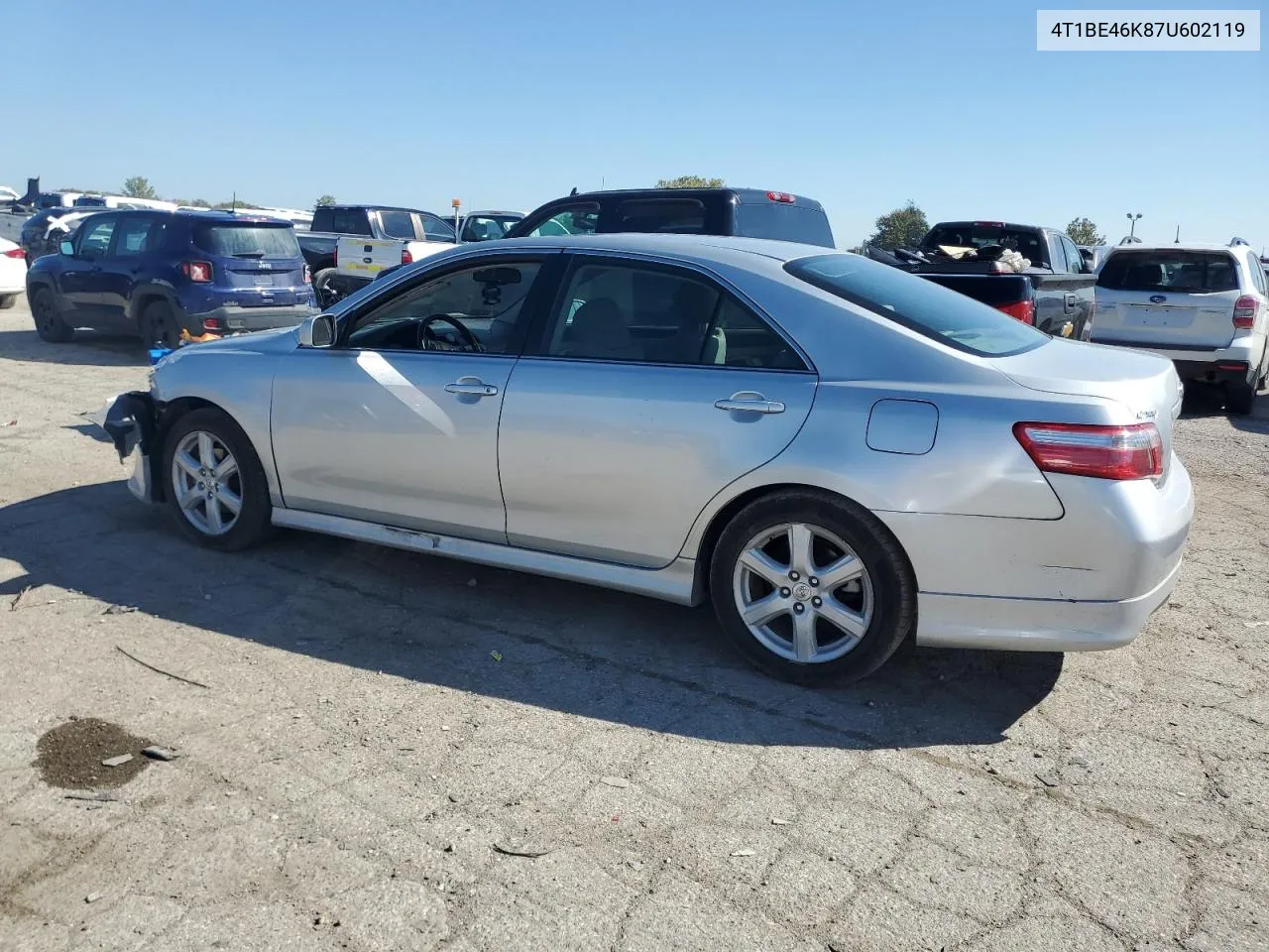 2007 Toyota Camry Ce VIN: 4T1BE46K87U602119 Lot: 72165714