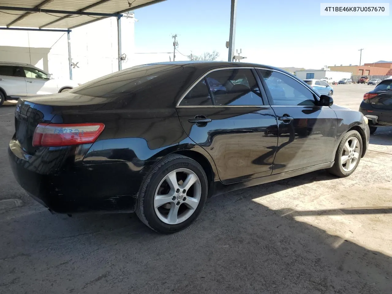 2007 Toyota Camry Ce VIN: 4T1BE46K87U057670 Lot: 72180524