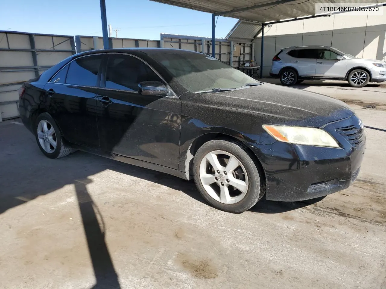 4T1BE46K87U057670 2007 Toyota Camry Ce