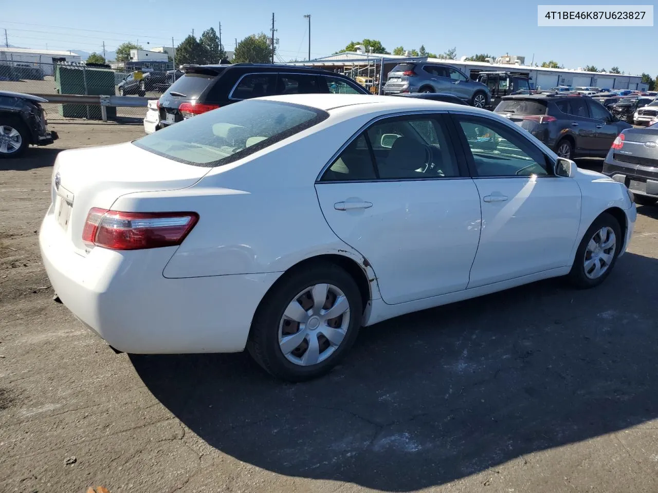 4T1BE46K87U623827 2007 Toyota Camry Ce