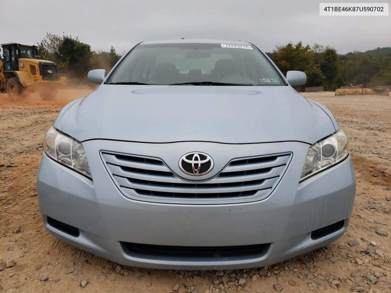 2007 Toyota Camry Ce VIN: 4T1BE46K87U590702 Lot: 72225214