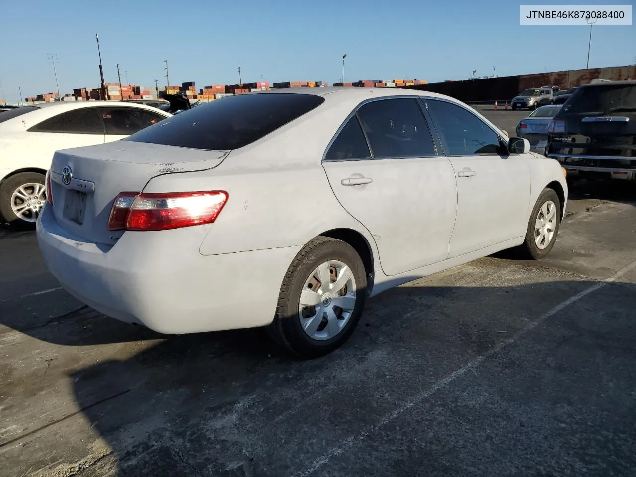 2007 Toyota Camry Ce VIN: JTNBE46K873038400 Lot: 72266994