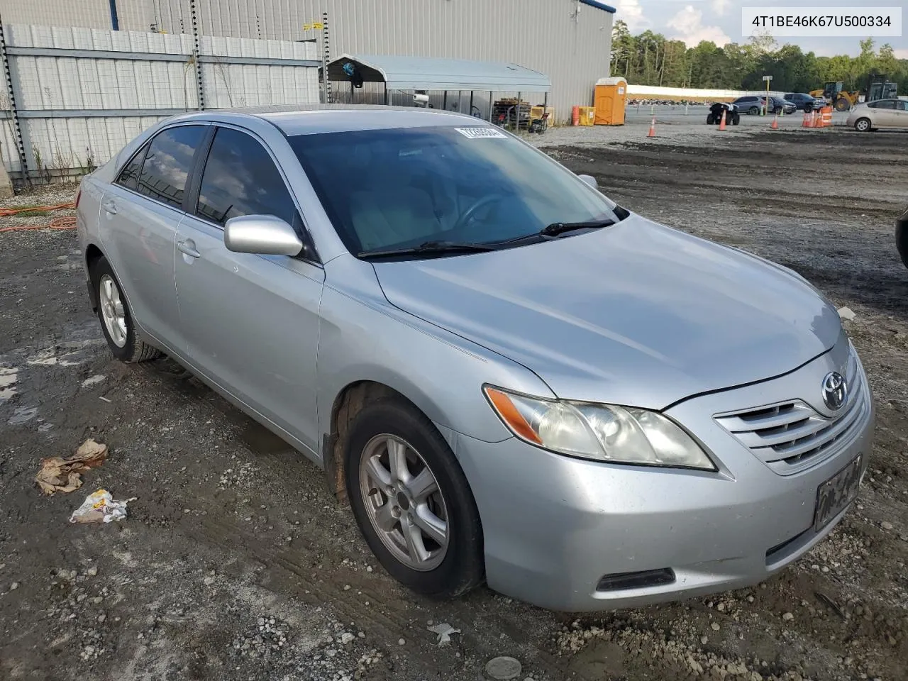 2007 Toyota Camry Ce VIN: 4T1BE46K67U500334 Lot: 72269384