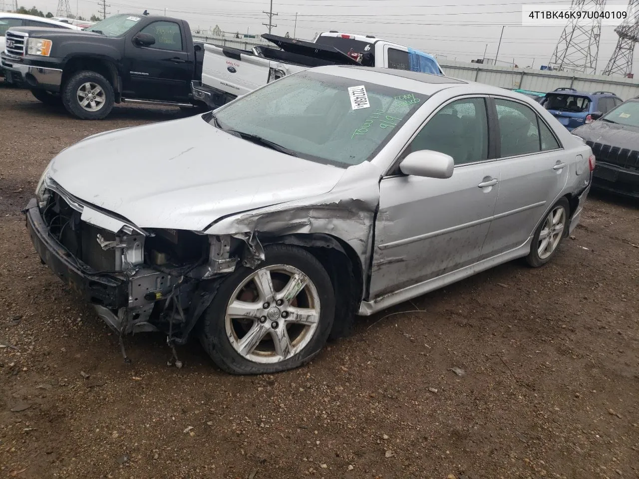 4T1BK46K97U040109 2007 Toyota Camry Le