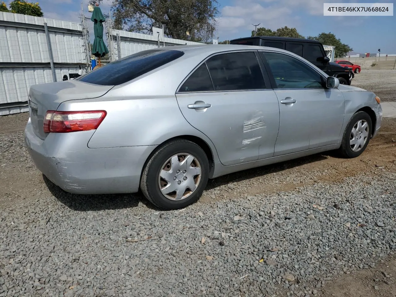 4T1BE46KX7U668624 2007 Toyota Camry Ce