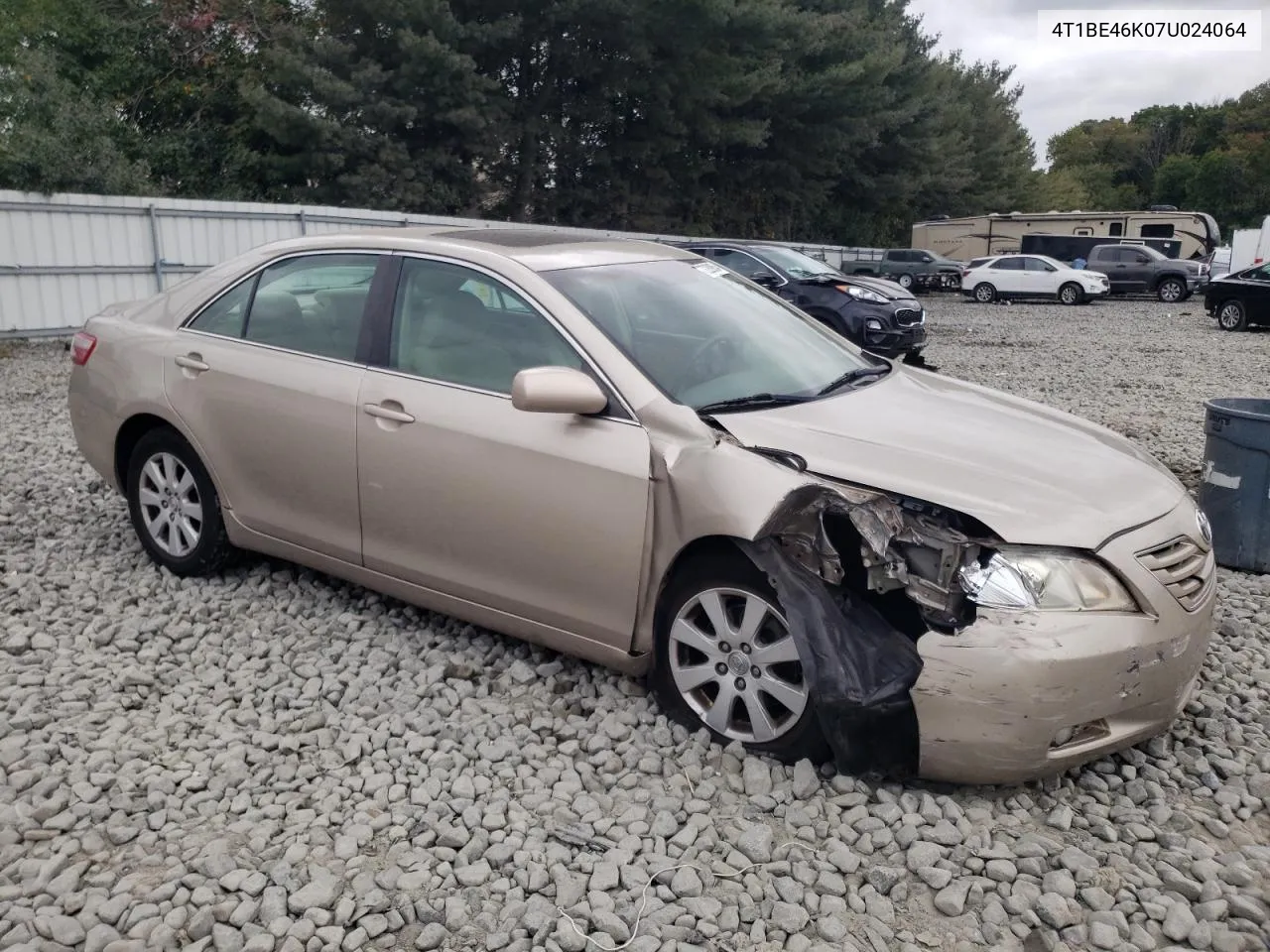 2007 Toyota Camry Ce VIN: 4T1BE46K07U024064 Lot: 72289854