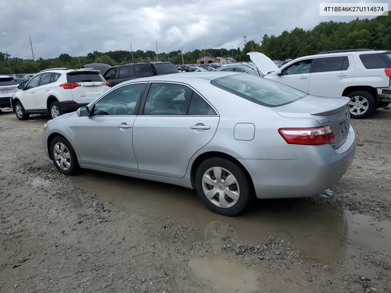 2007 Toyota Camry Ce VIN: 4T1BE46K27U114574 Lot: 72311014