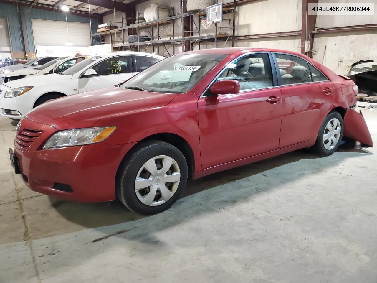 2007 Toyota Camry Ce VIN: 4T4BE46K77R006344 Lot: 72326154