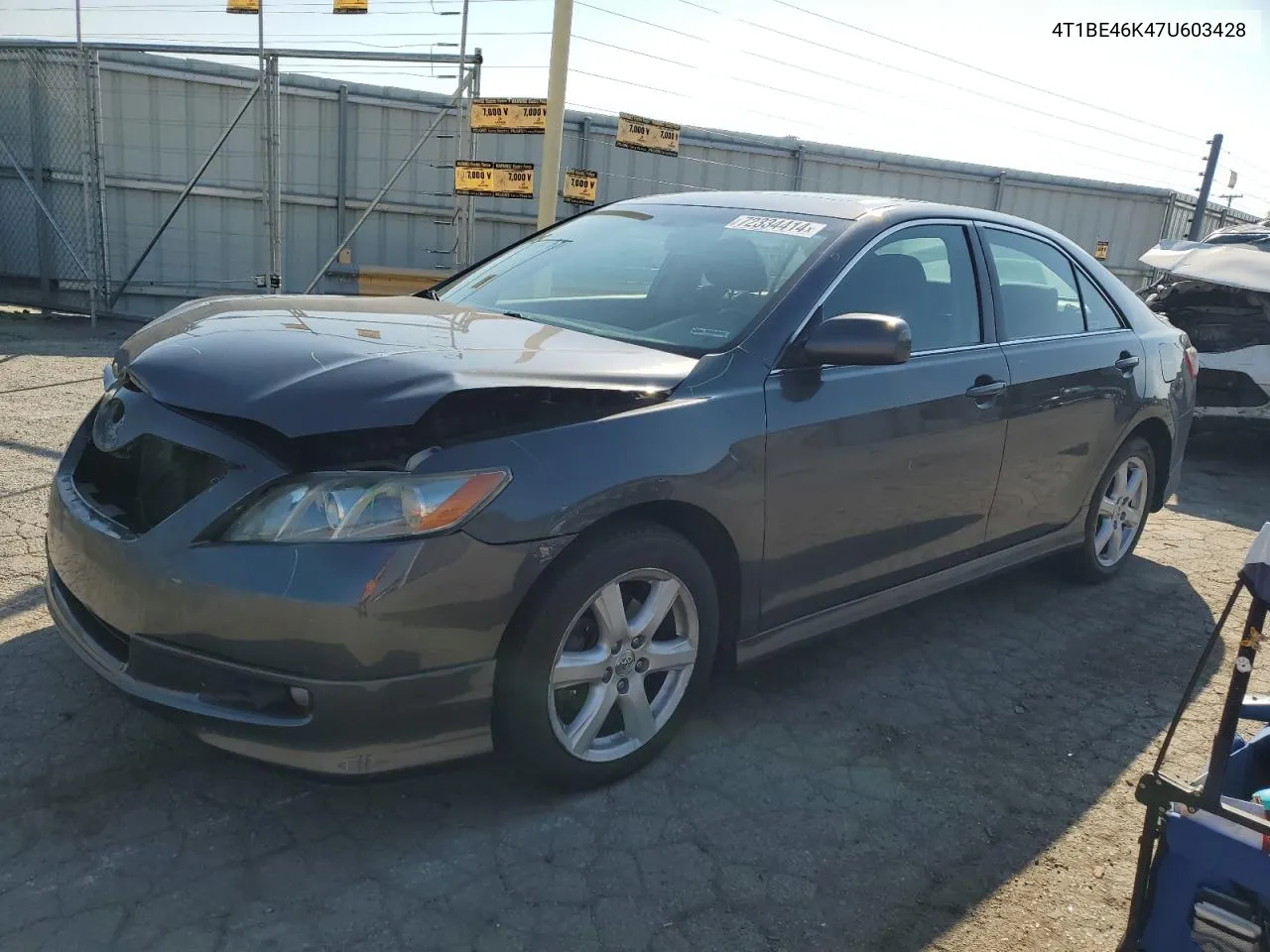 4T1BE46K47U603428 2007 Toyota Camry Ce