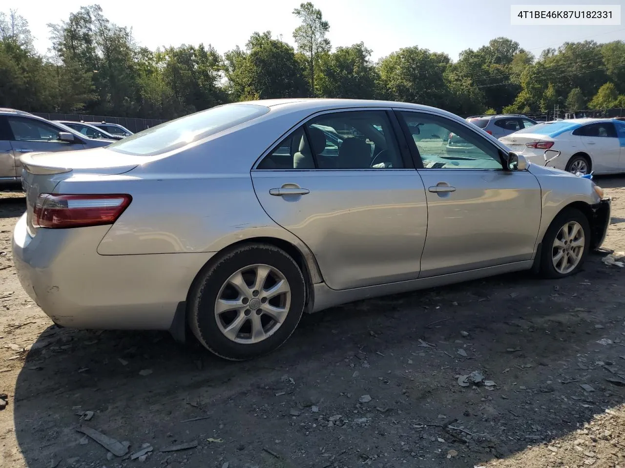 4T1BE46K87U182331 2007 Toyota Camry Ce