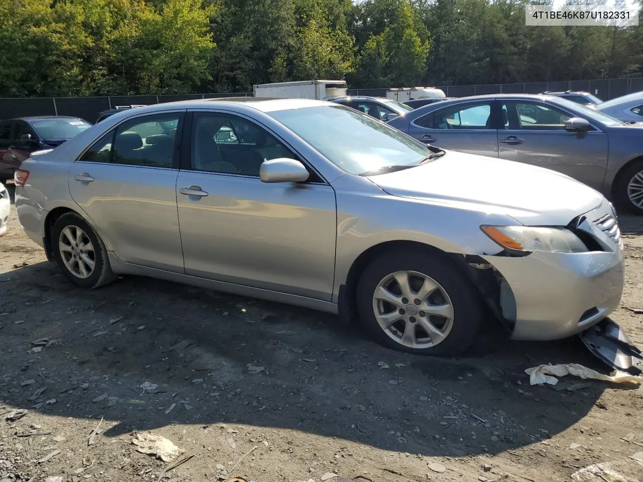 4T1BE46K87U182331 2007 Toyota Camry Ce