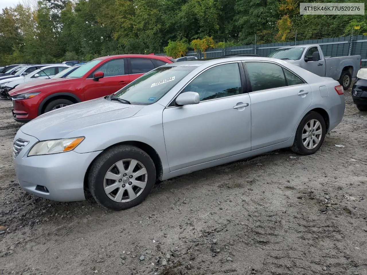 4T1BK46K77U520276 2007 Toyota Camry Le