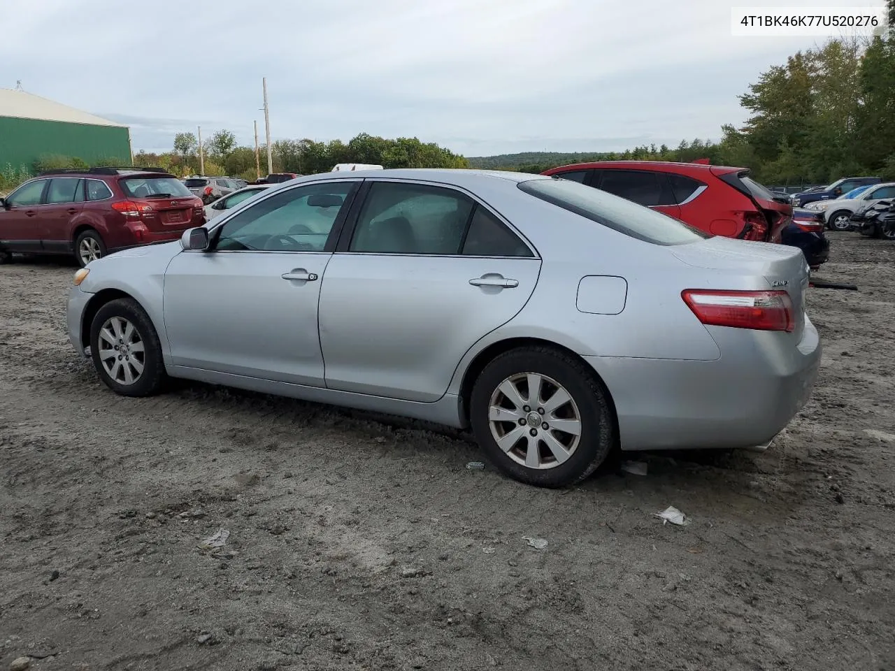 2007 Toyota Camry Le VIN: 4T1BK46K77U520276 Lot: 72391394