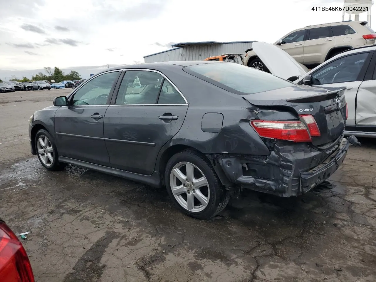 2007 Toyota Camry Ce VIN: 4T1BE46K67U042231 Lot: 72431724