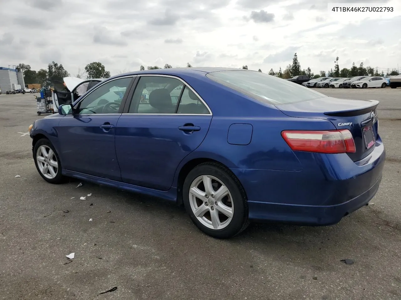 2007 Toyota Camry Le VIN: 4T1BK46K27U022793 Lot: 72457484