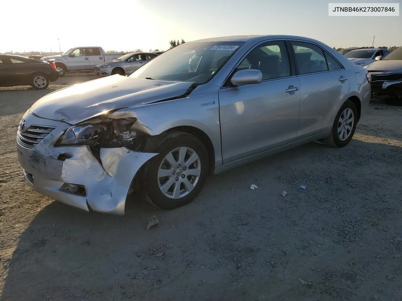 JTNBB46K273007846 2007 Toyota Camry Hybrid