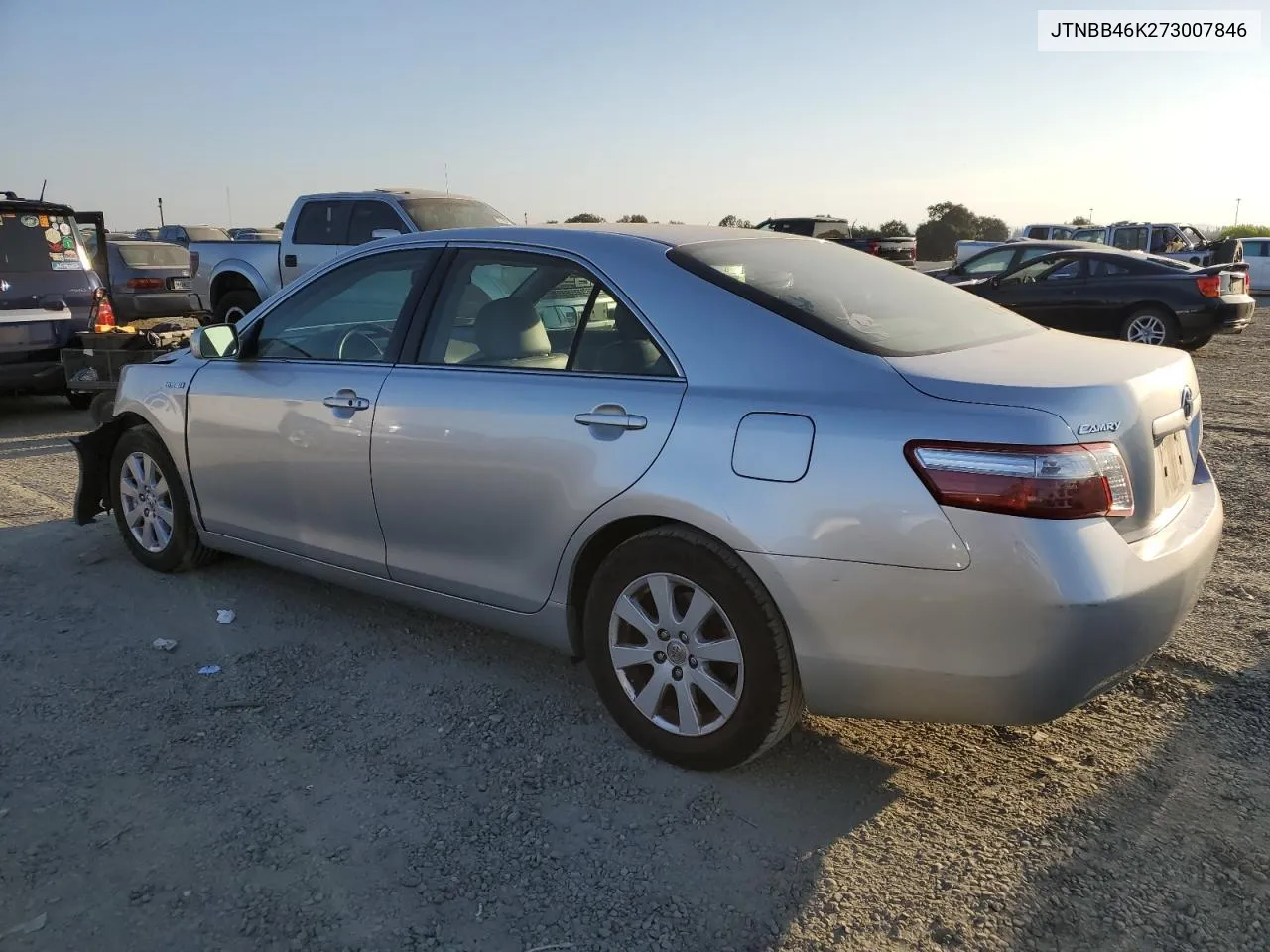 2007 Toyota Camry Hybrid VIN: JTNBB46K273007846 Lot: 72474334