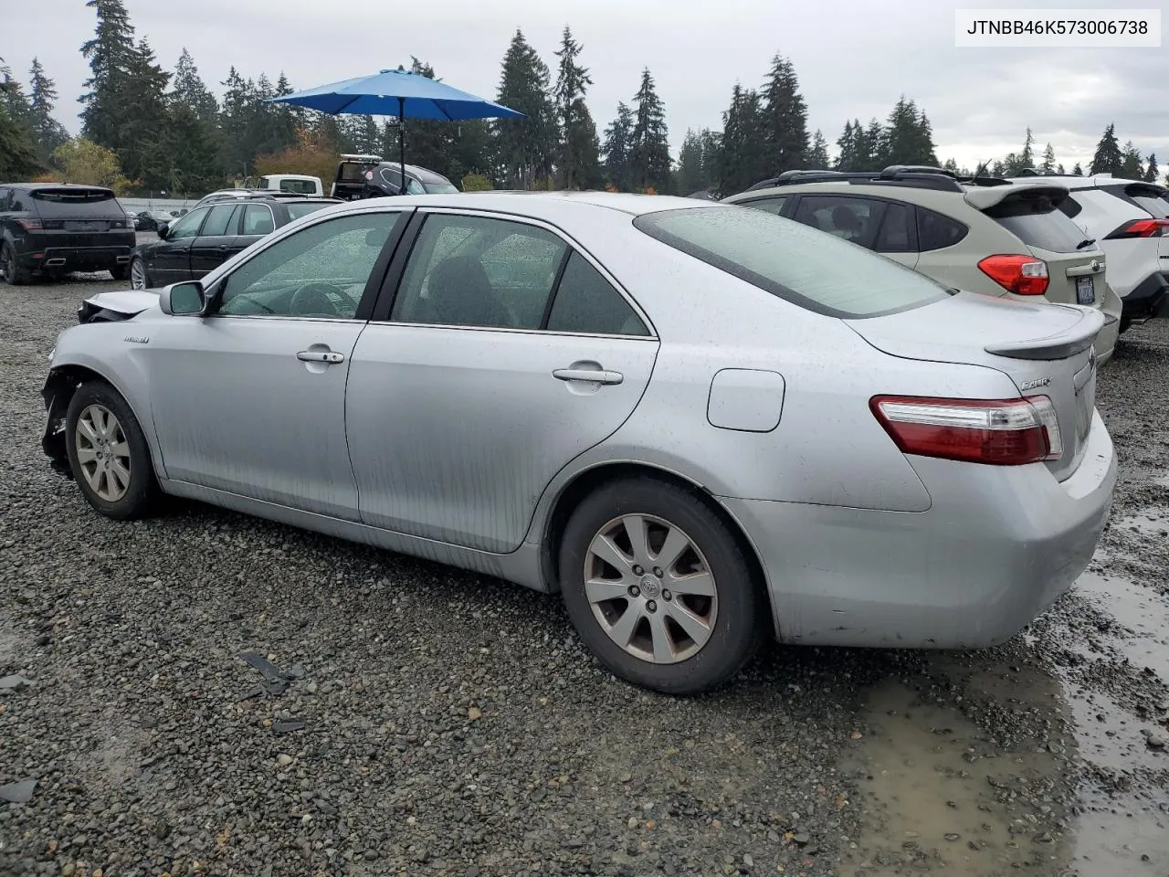 2007 Toyota Camry Hybrid VIN: JTNBB46K573006738 Lot: 72474684