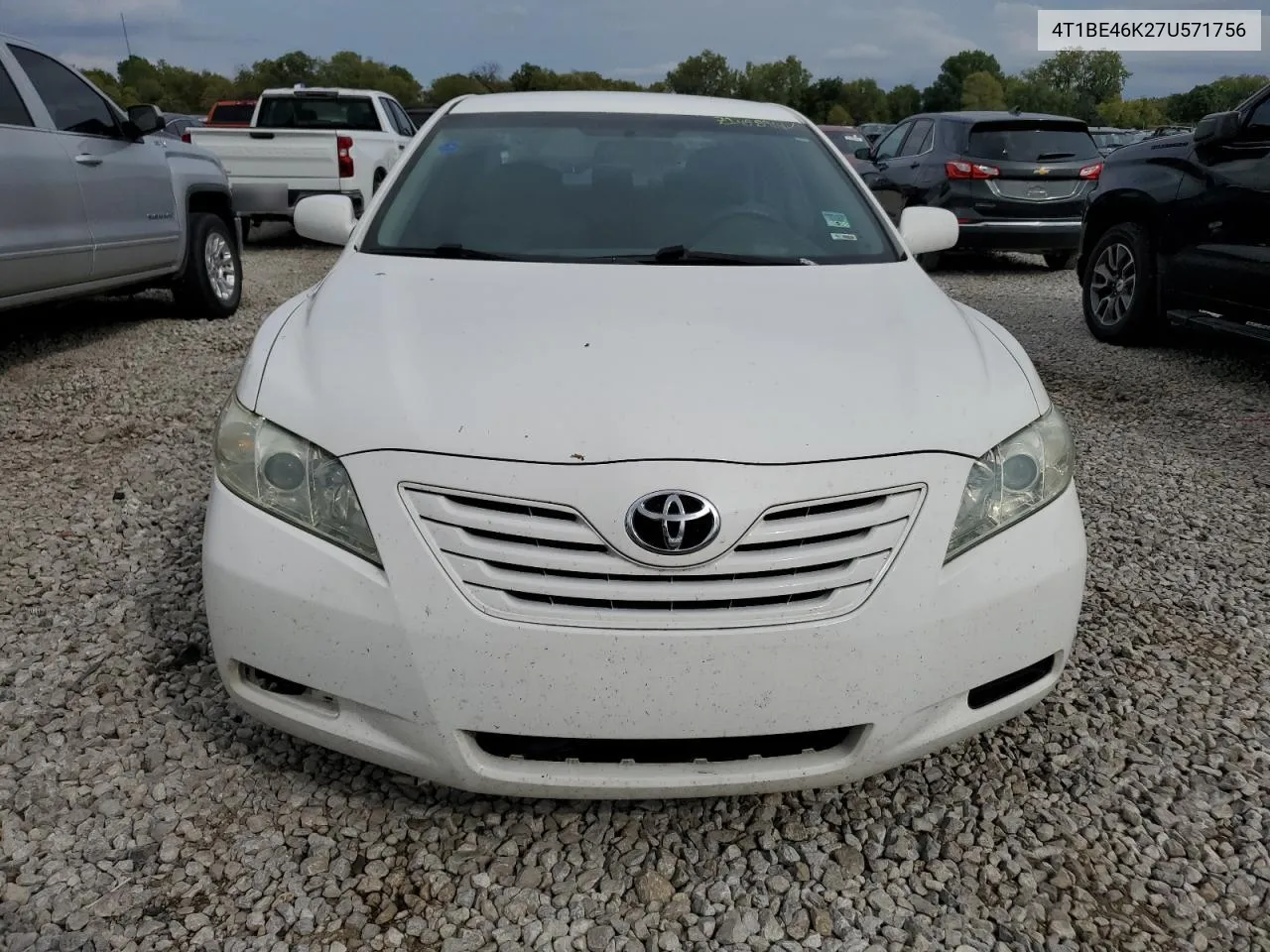 2007 Toyota Camry Ce VIN: 4T1BE46K27U571756 Lot: 72498914