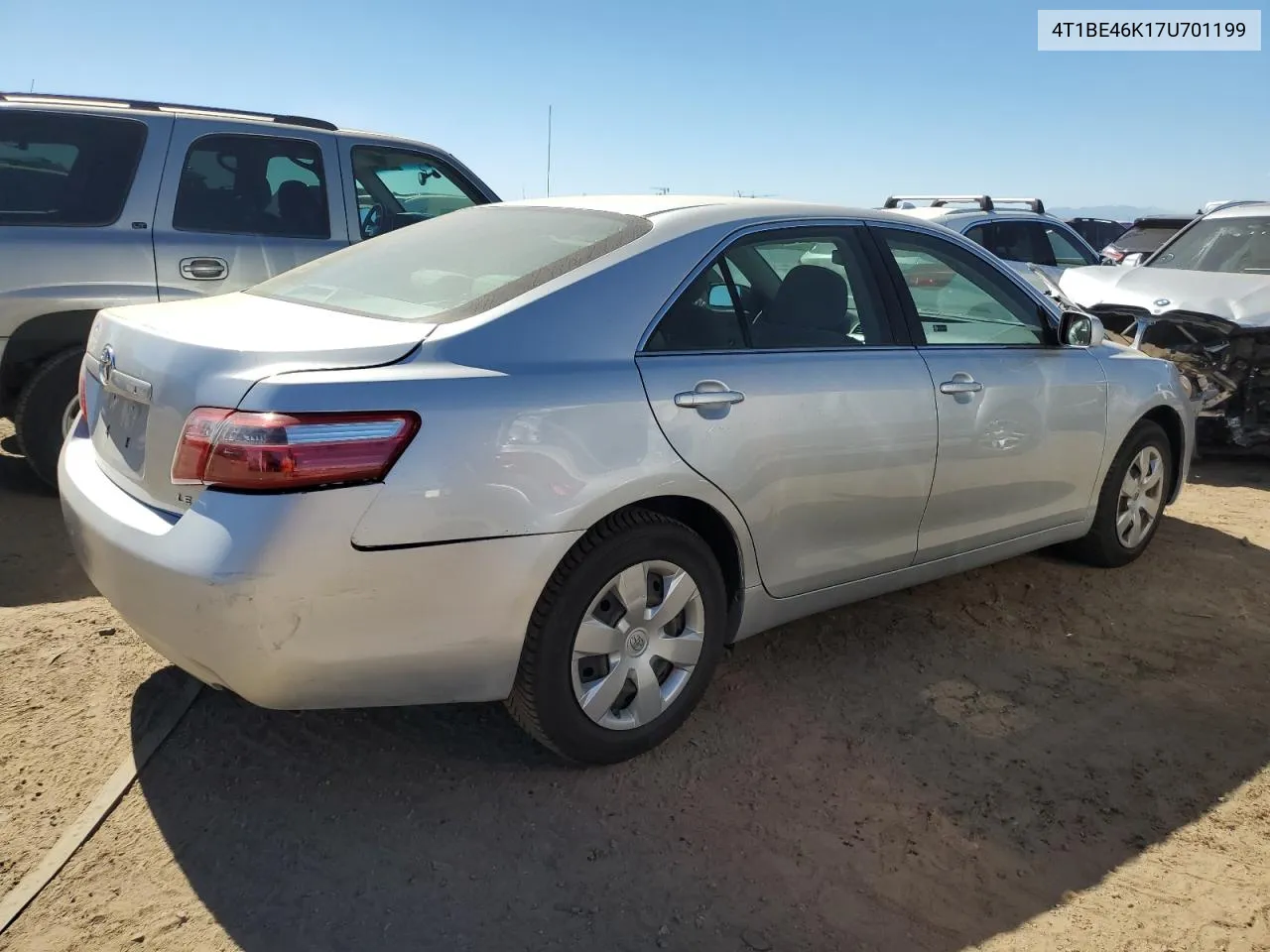 4T1BE46K17U701199 2007 Toyota Camry Ce