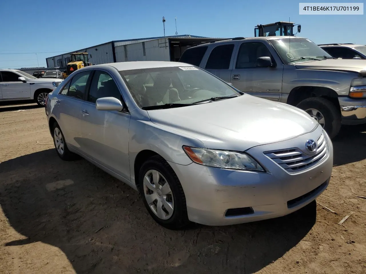 2007 Toyota Camry Ce VIN: 4T1BE46K17U701199 Lot: 72523614