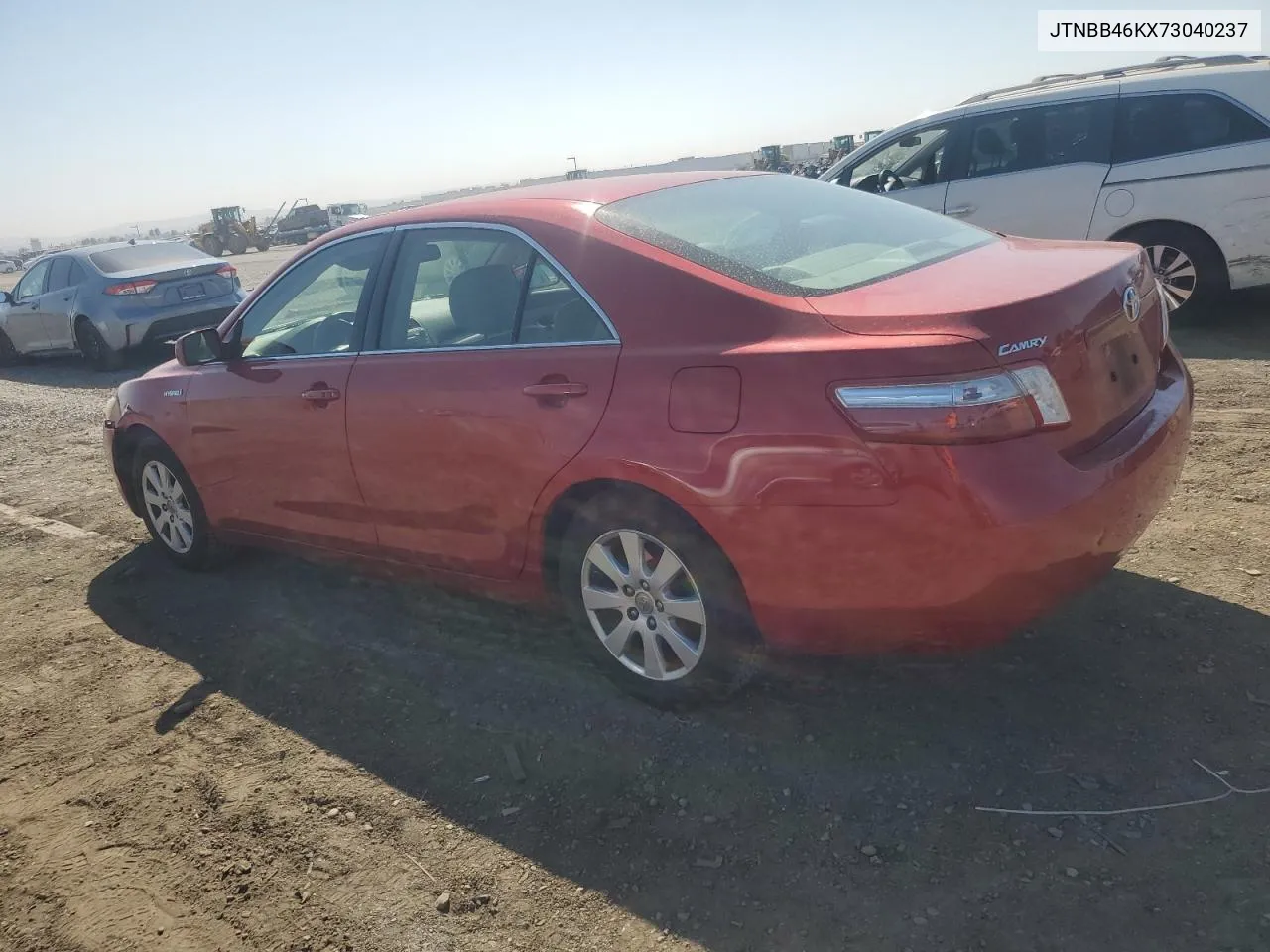 2007 Toyota Camry Hybrid VIN: JTNBB46KX73040237 Lot: 72569864