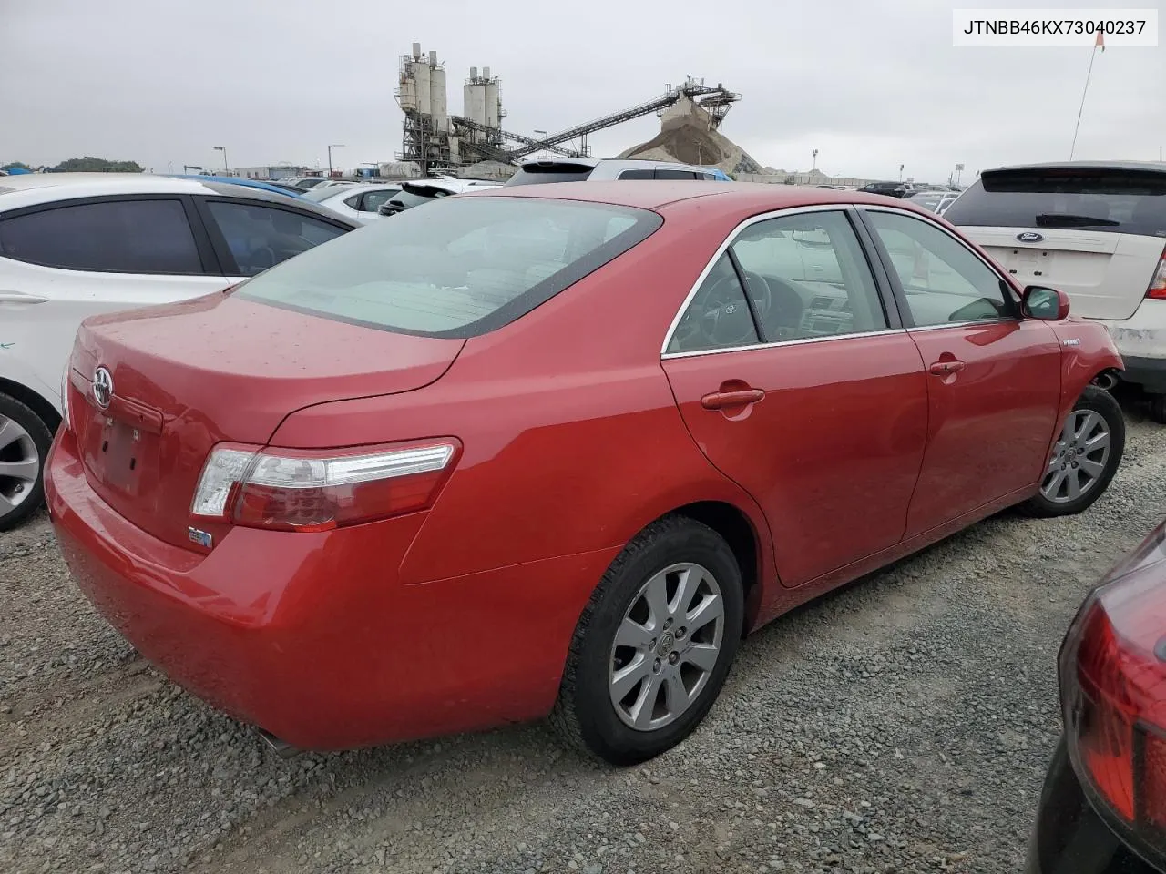 2007 Toyota Camry Hybrid VIN: JTNBB46KX73040237 Lot: 72569864