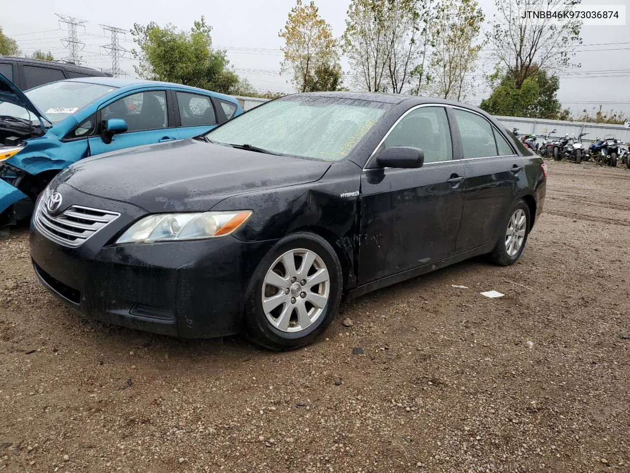 2007 Toyota Camry Hybrid VIN: JTNBB46K973036874 Lot: 72595394