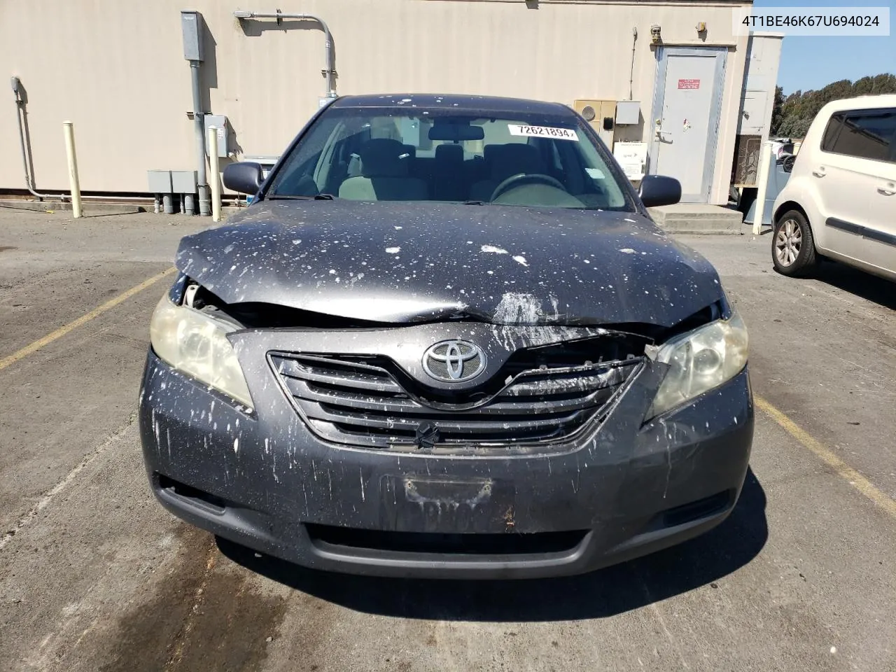 4T1BE46K67U694024 2007 Toyota Camry Ce