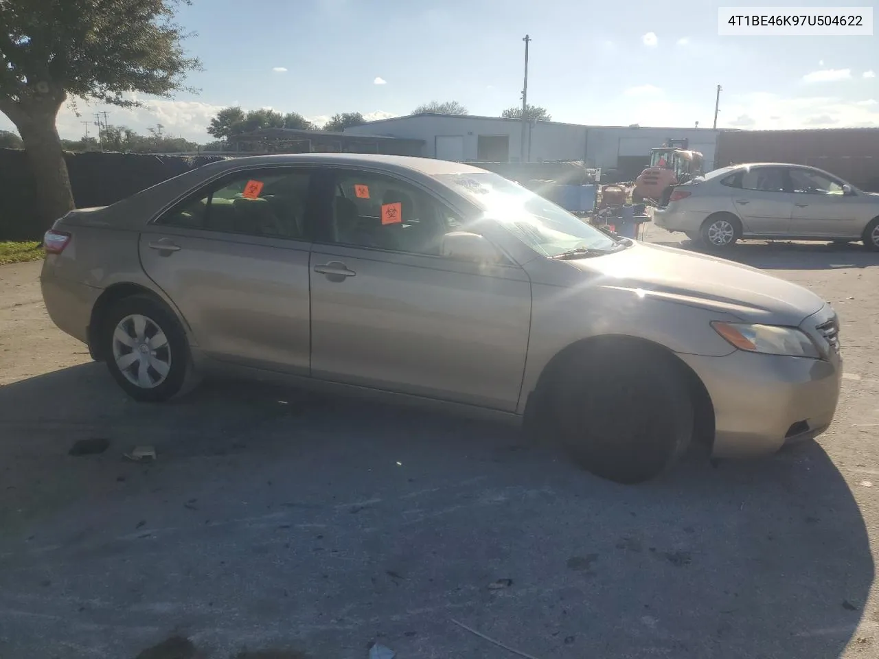 2007 Toyota Camry Ce VIN: 4T1BE46K97U504622 Lot: 72638554