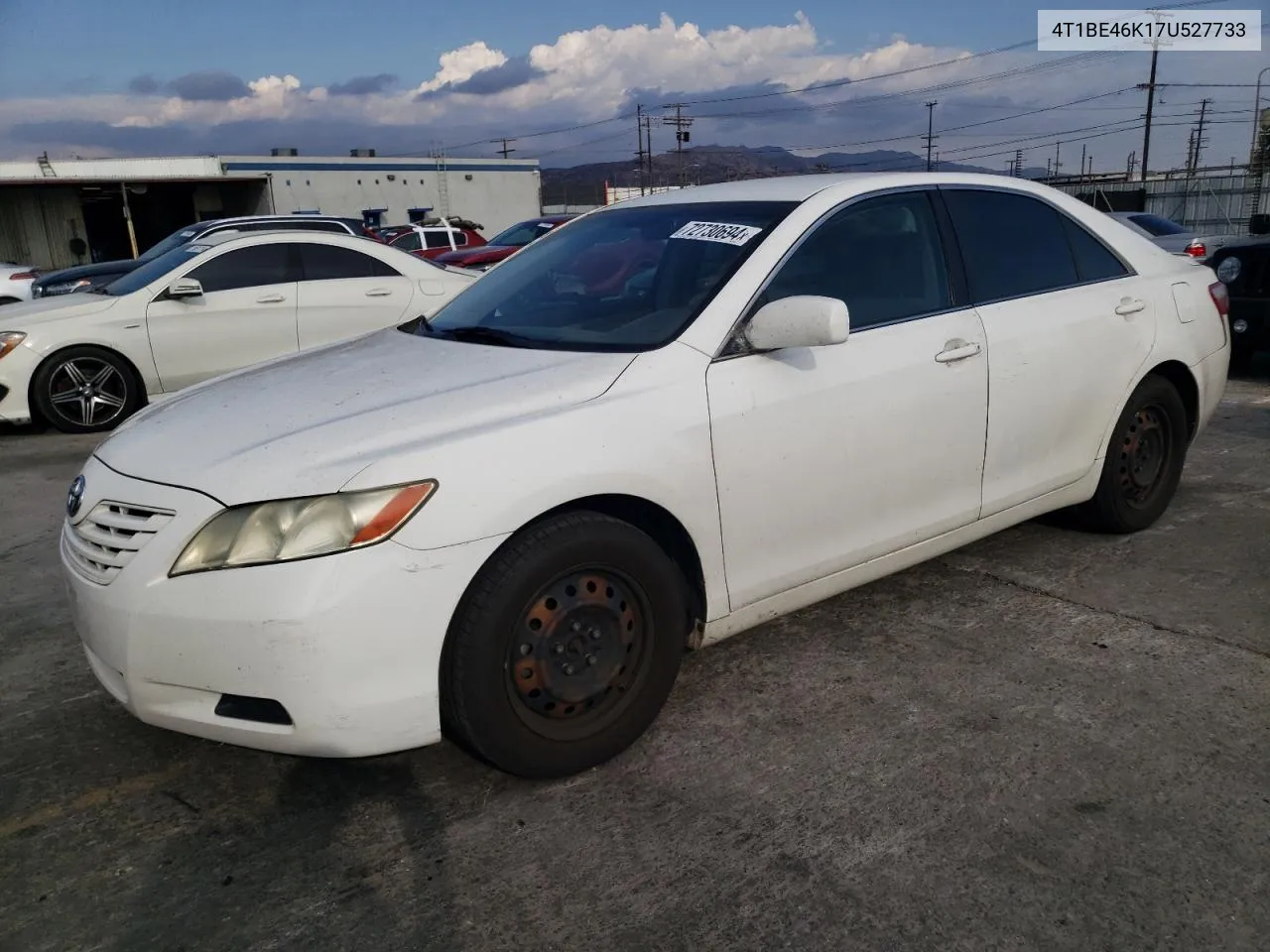 2007 Toyota Camry Ce VIN: 4T1BE46K17U527733 Lot: 72730694