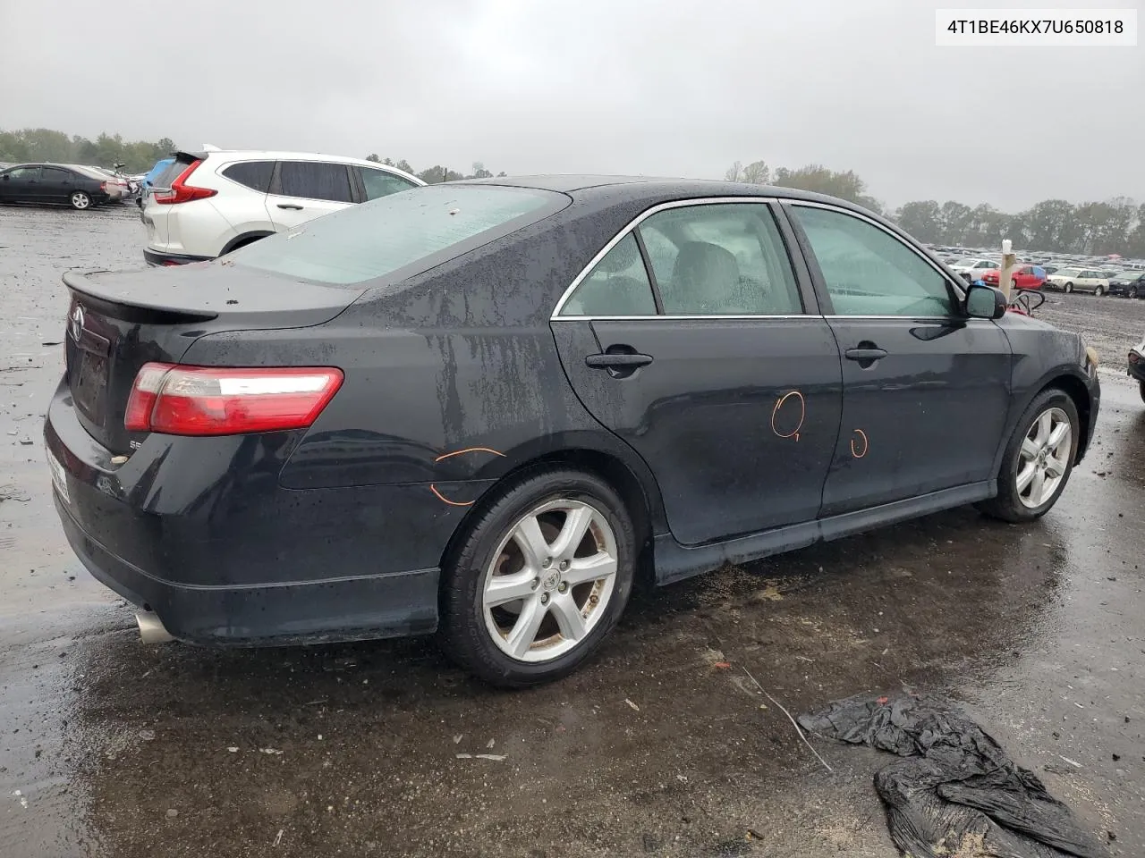 2007 Toyota Camry Ce VIN: 4T1BE46KX7U650818 Lot: 72815354