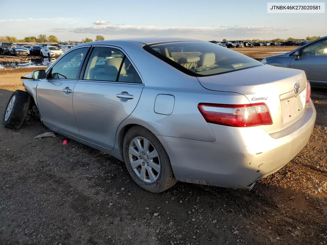 JTNBK46K273020581 2007 Toyota Camry Le