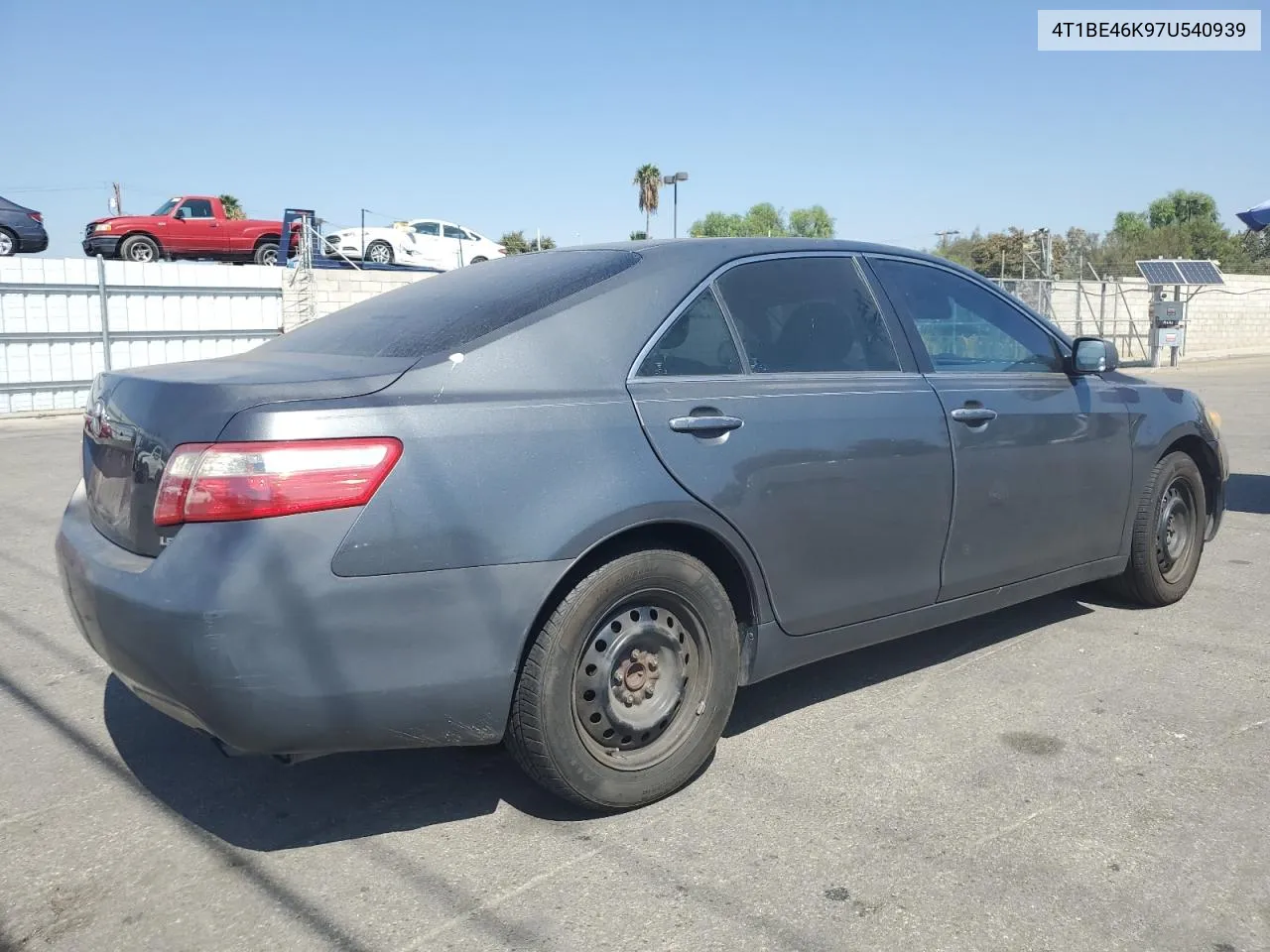 2007 Toyota Camry Ce VIN: 4T1BE46K97U540939 Lot: 72821054