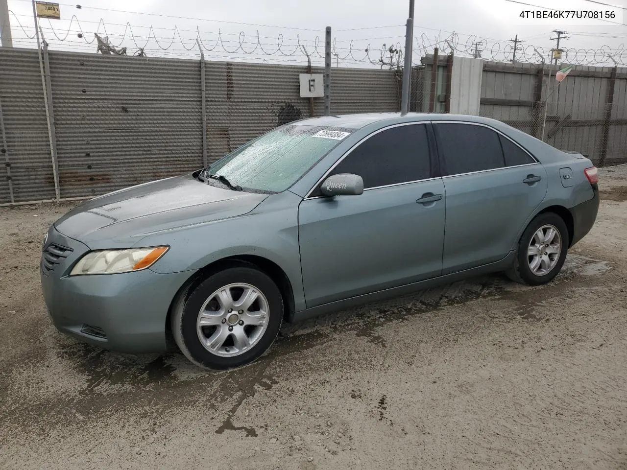 4T1BE46K77U708156 2007 Toyota Camry Ce