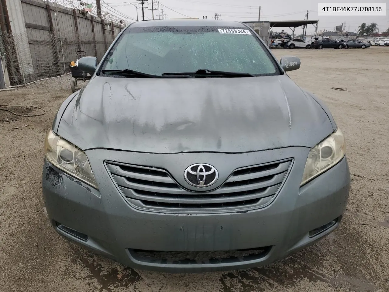 4T1BE46K77U708156 2007 Toyota Camry Ce