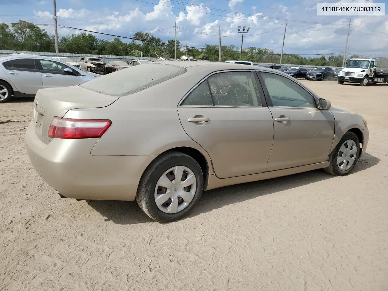 4T1BE46K47U003119 2007 Toyota Camry Ce