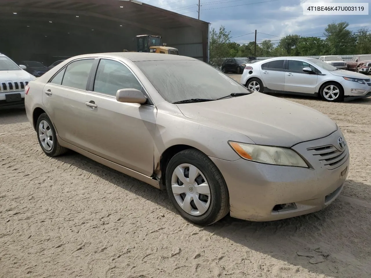 2007 Toyota Camry Ce VIN: 4T1BE46K47U003119 Lot: 72902104