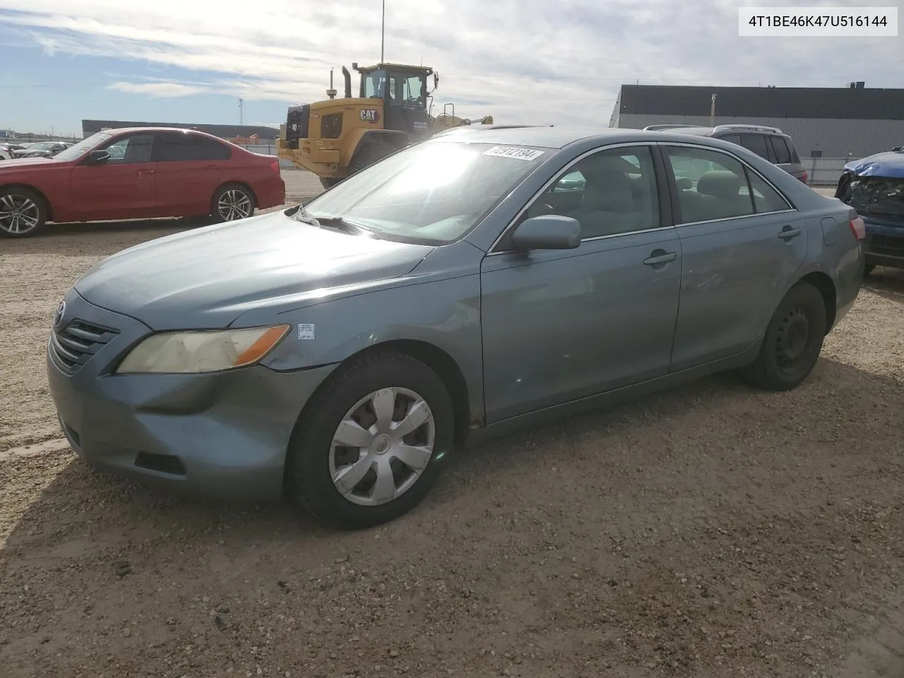 4T1BE46K47U516144 2007 Toyota Camry Ce